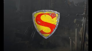 For Honor Emblem:  How to Create the Superman Emblem and Glitch out the Border (No Edit)