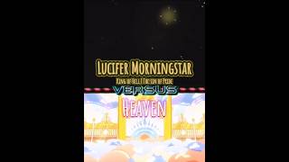 Lucifer Morningstar vs Heaven #hazbinhotel #lucifer #hh #helluvaboss #hb #edit #shorts #god