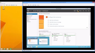Setup AD/DC/WSUS on Windows Server 2012 R2