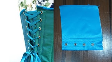 How to install eyelets with only scissors | fix your eyelets without the rivet machine.  Easy DIY.