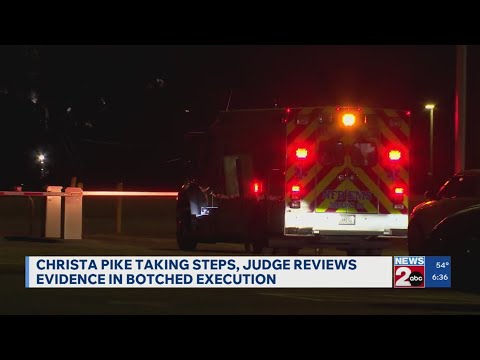 Christa Pike begins walking after failed execution