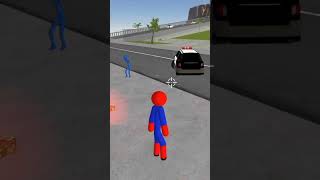 Stickman Spider Vs Police