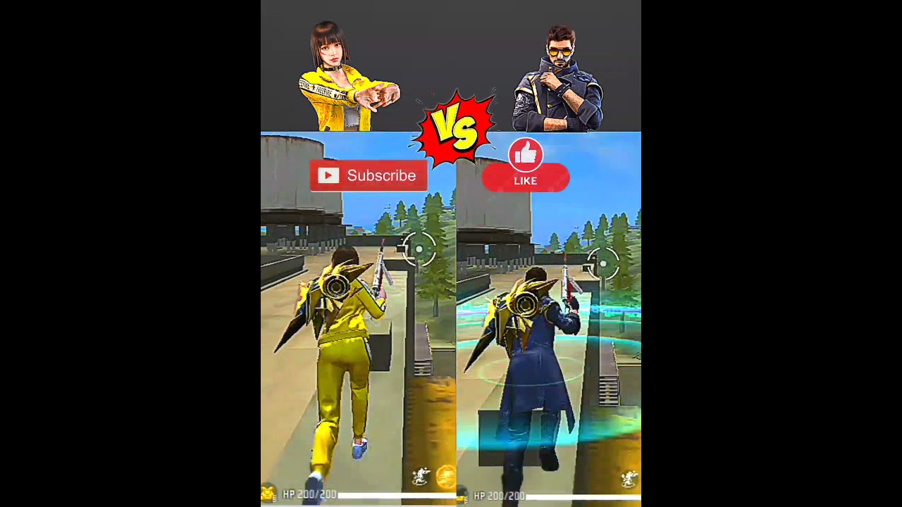 Free Fire Kelly VS Tastuya Speed Test 