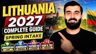 Lithuania Study Visa 2027 | February Intake Universities & Complete Process for Pakistani Students