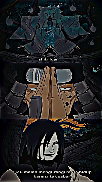 JJ🔥 SHIKI FUJIN👿 || DJ YANG TAU KOMEN🎵#shorts #orocimaru #jjnarutoterbaru