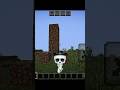 minecraft be like:☠️  #shorts #minecraft #ytshorts #gaming