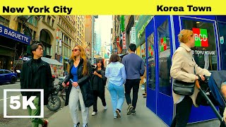 【5K】Manhattan | Korea Town | New York | 2023 Guide