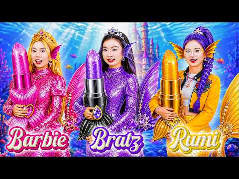 Barbie Vs Bratz Vs Rumi Mermaid Makeover Contest! Who Will Become The Princess?