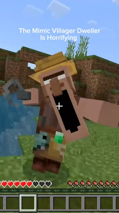 The Mimic Villager Dweller Is Horrifying Minecraft Bedrock Dwellers Addon