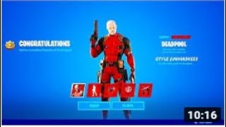 5 RÉCOMPENSES DEADPOOL qui sont ICI sur Fortnite! (Evénement)