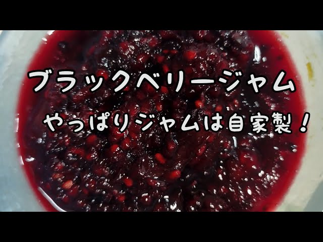 Easy Jam] #249 Blackberry Jam: Delicious, Safe, and Addictive
