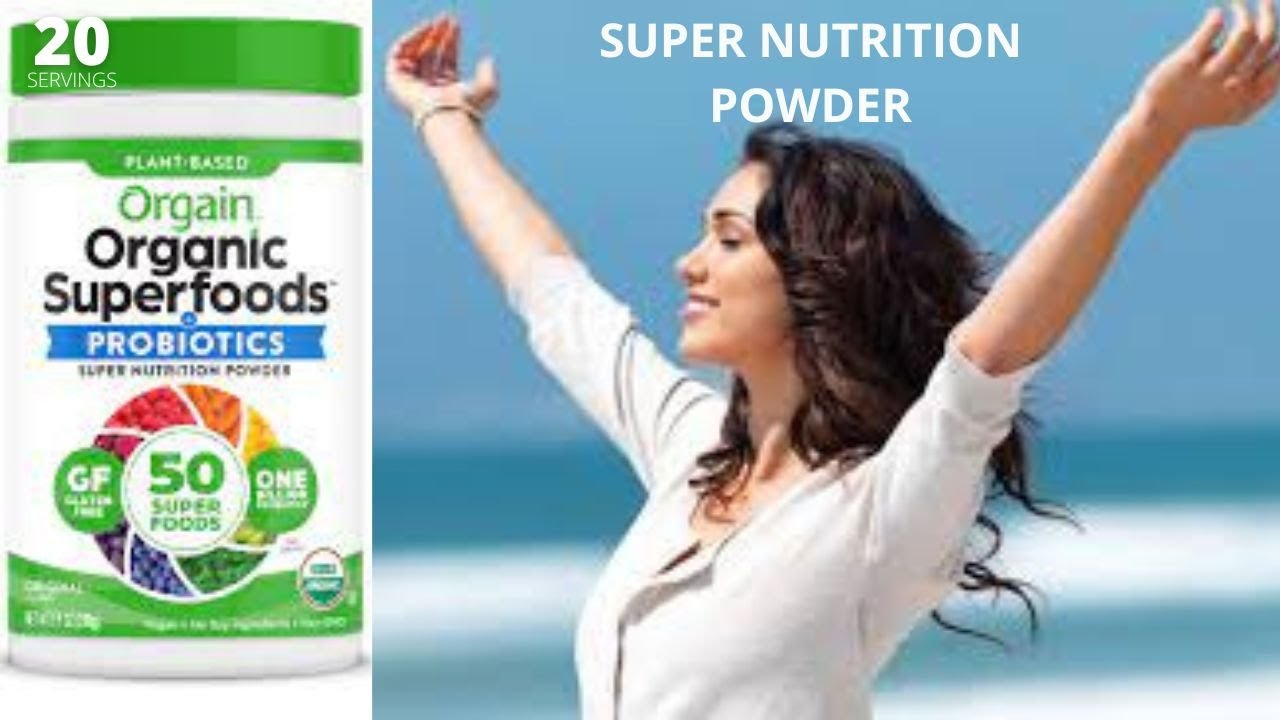 New Orgain Organic Green Superfoods Powder 2022 YouTube