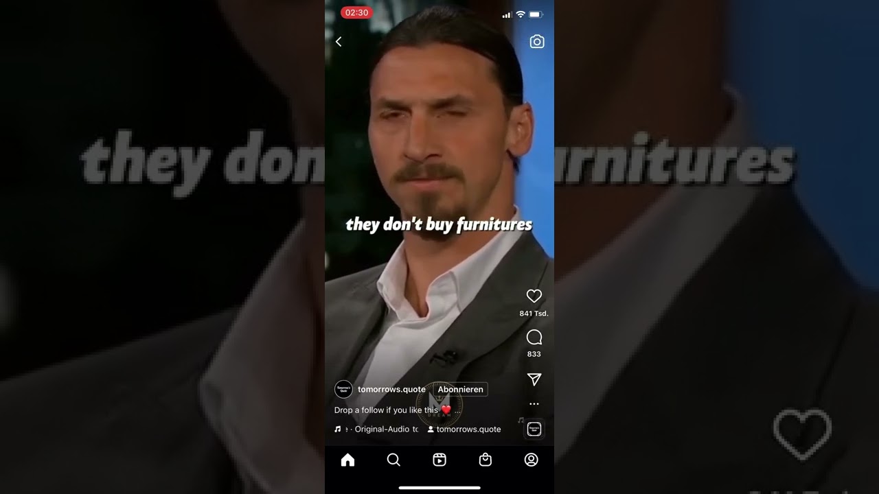 Zlatan erzählt einen Witz