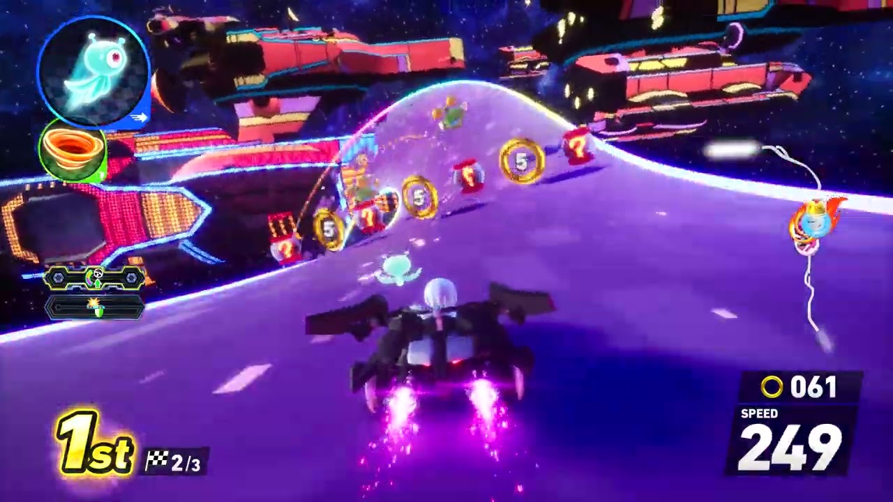 Sonic Racing CrossWorlds - Sage gameplay in Minecraft World