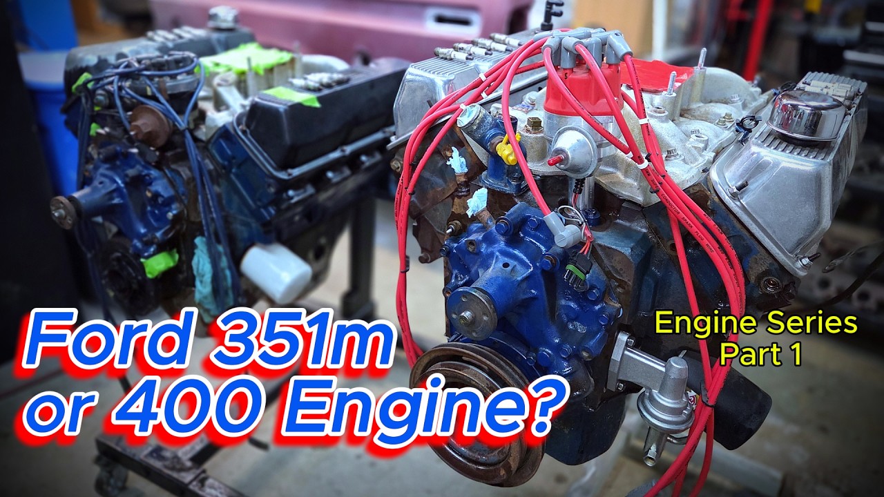 Ford 351m or 400? Engine Rebuild Part 1 - YouTube