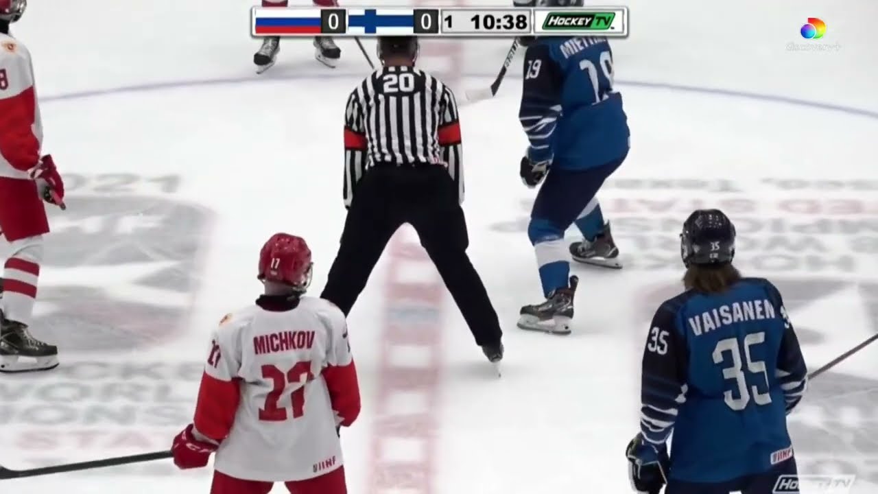 Jääkiekon U18 MM 2021 | Suomi - Venäjä