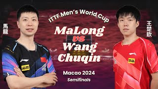 Ma Long vs Wang Chuqin (Semifinals, ITTF World Cup Macao 2024)
