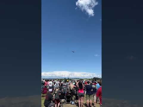 F-35 “hovering” at the 2022 Hillsboro International Air Show