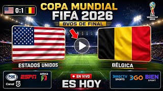 Where to watch USA vs. Belgium LIVE? What time is the game? | 2026 FIFA World Cup, Round of 16