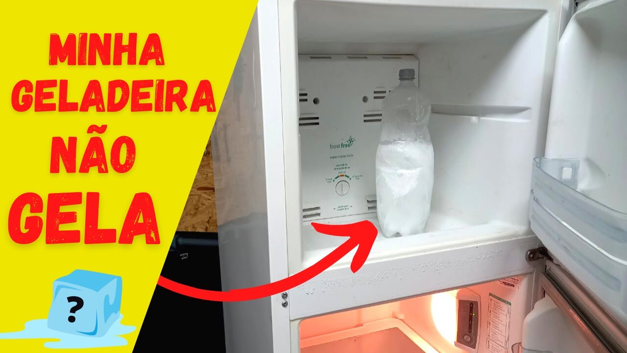 GELADEIRA não esta gelando - VEJA como resolver - YouTube
