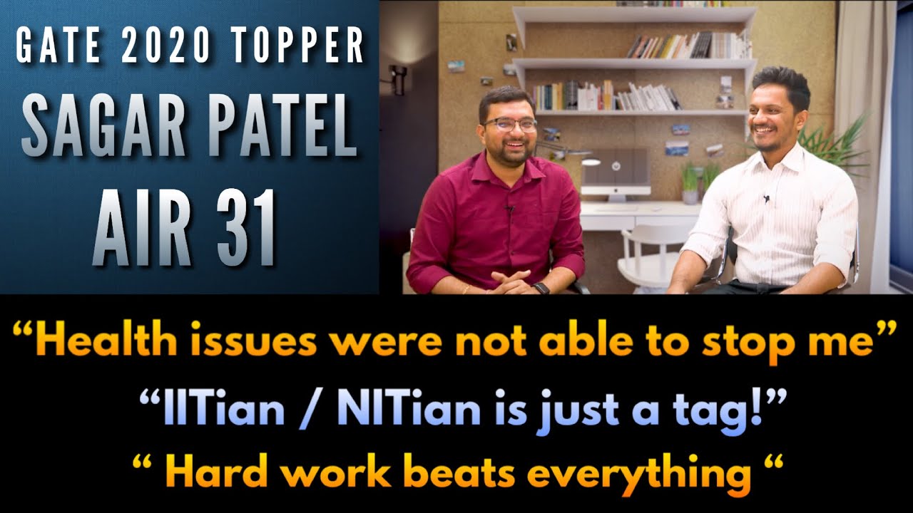 Heart2Heart Talk with Sagar Patel, AIR 31, CE, GATE 2020 । Sagar Dodeja | MADE EASY Student