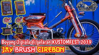 MODIFIKASI C70 CUSTOM CHOPPY CUP | Runner up kustomfest 2019 | EPISODE spesial  RTM mothai PART 1