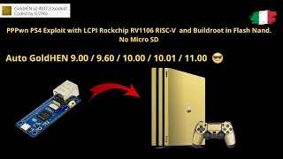 PPPwn PS4 Exploit con Luckfox Pico &amp; Board Linux RV1106 ( No micro SD)