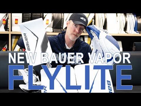 Bauer Flylite Pads and Glove for Goaltenders