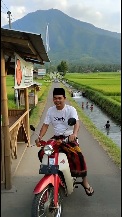 Download lagu A beautiful life, painted in simplicity in an Indonesian village 🇮🇩 #pedesaan #alamindah #village