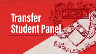 Transfer Student Panel