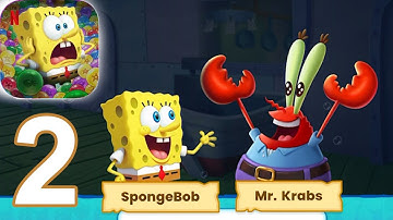 SpongeBob: Bubble Pop NETFLIX Gameplay Walkthrough Part 2 (iOS Android)