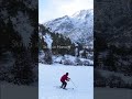 Skiing in Manang ⛷ during Winter 🌨 #nepal8thwonder #shorts #winterinmanang