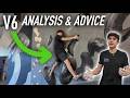 HOW TO CLIMB V6 &bull; Analyzing essential V6 techniques