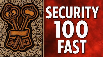 How to get level 100 Security FAST in Oblivion Remastered (Xbox, Playstation, PC Lockpicking Guide)