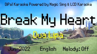 Break My Heart - Dua Lipa Karaoke | DiPal Karaoke with Magic Sing App screenshot 1