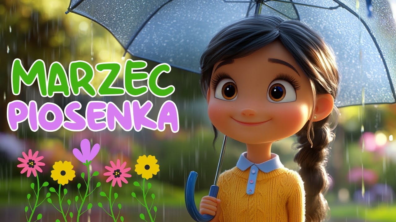 🌷 Piosenka o MARCU 🌷 "Marzec woła nas!" 🌼 Wesoła piosenka dla dzieci 👧👦