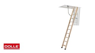 Loft ladder clickFIX® 76 Gold from DOLLE by Dolle A/S 1,125 views 2 years ago 13 minutes, 4 seconds