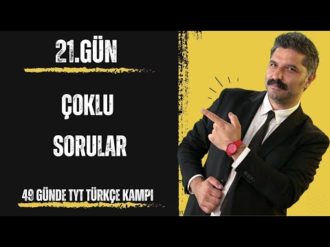 49 Günde TYT Türkçe Kampı / 21.GÜN / RÜŞTÜ HOCA