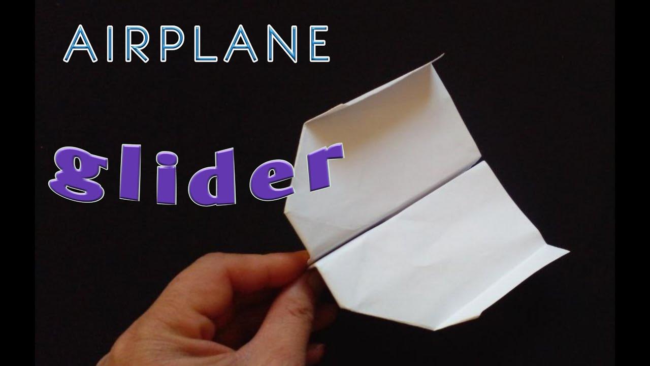 How To Make EASY Paper Airplanes glider YouTube