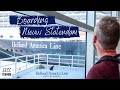 Boarding the Nieuw Statendam - Holland America Line - February 2020