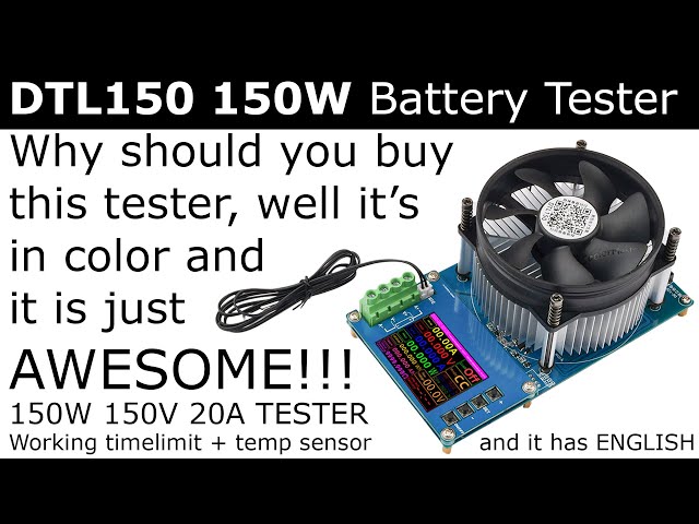 150W 150V Elektronische Last – Batterie-Entladete Produktbild-Vorschau 4
