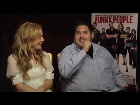 Jonah Hill and Leslie Mann interview for Funny People