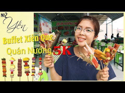 Video Buffet nướng xiên que 5k Ngon và rẻ tại Sóc Trăng -... - youtube