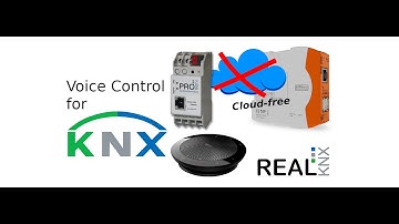 realKNX Air, the first KNX Offline Voice Control configured in ETS
