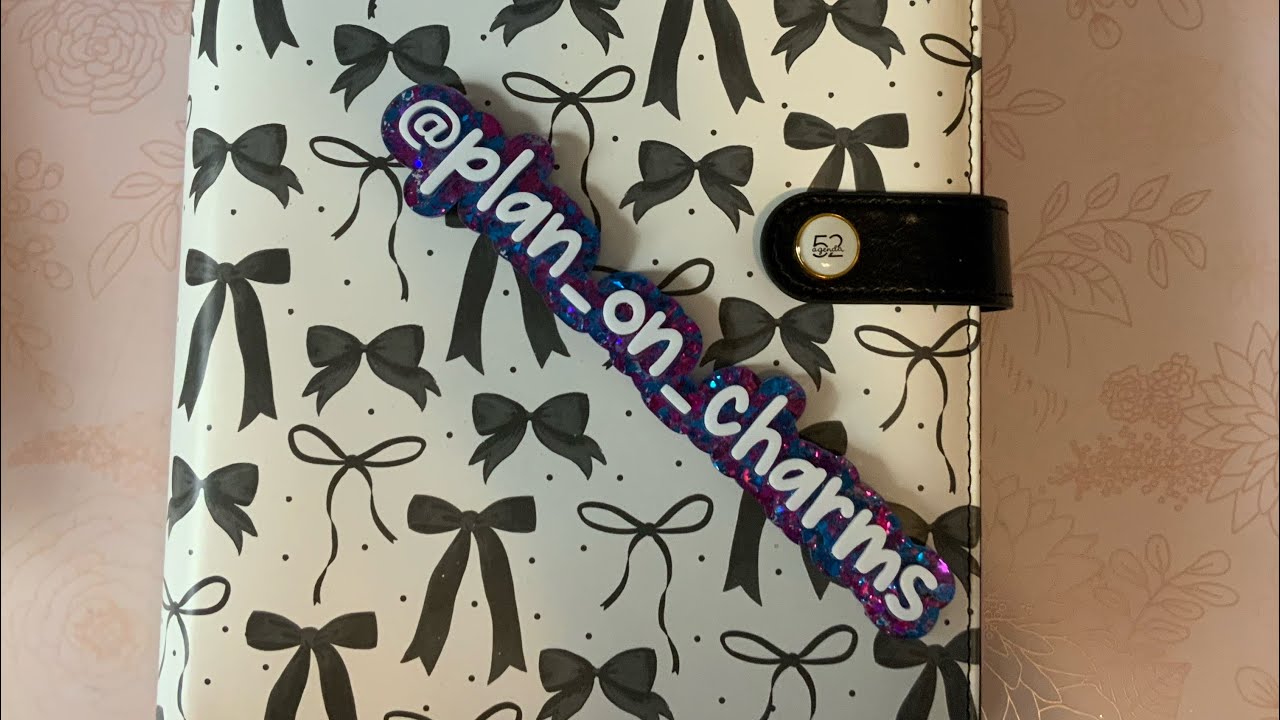 ✨ February 2026 A5 Rings Planner Flip | Bow & Coquette Aesthetic 🎀