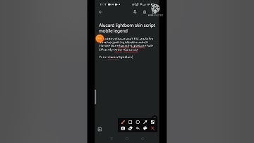 Alucard lightborn skin script mobile legend (mediafire)
