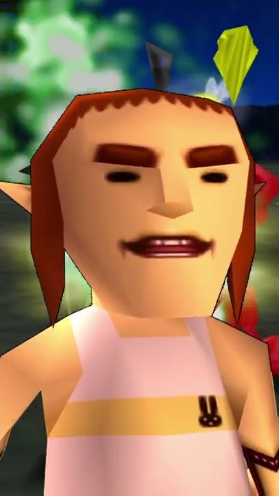 Fighting the Running Man Boss in Ocarina of Time is Absurd