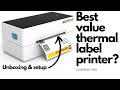 Unboxing the ausprint thermal label printer  setup testing  better than dymo