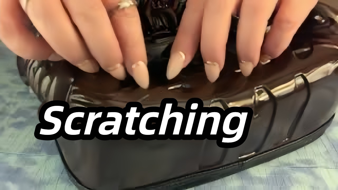 ASMR Scratches at Different Textures & Speeds  No Talking
