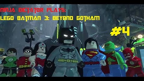 LEGO Batman 3: Beyond Gotham walkthrough #4 - Watchtower fight